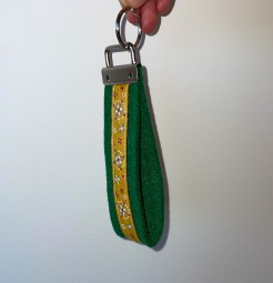 Schlüsselanhänger grün\gelb